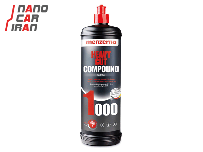 پولیش زبر یک لیتری منزرنا مدل Menzerna Heavy Cut Compound 1000 1L