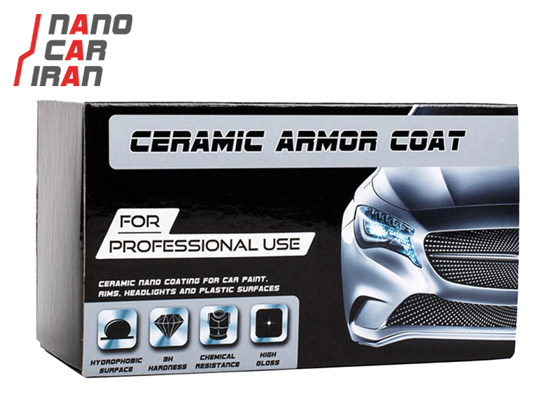 نانو سرامیک بدنه خودرو نانو تکاس مدل آرمور  Nanotekas Armor Coat