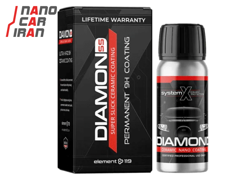 نانو سرامیک بدنه خودرو سیستم ایکس مدل دایموند اس اس System X Diamond SS