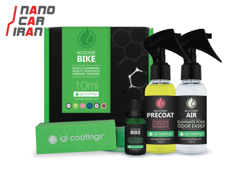 نانو سرامیک بدنه خودرو آی جی ال  IGL Coating Ecocoat Bike