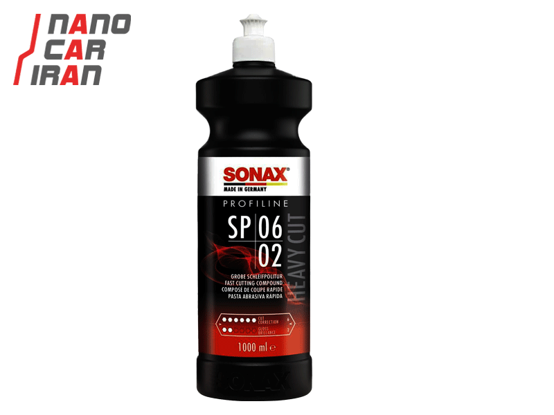 پولیش زبر 1 لیتری مخصوص بدنه خودرو سوناکس مدل Sonax Profiline SP 06/02 1L