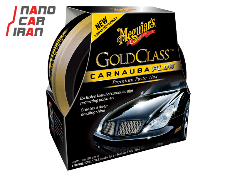 واکس کاسه ای کارناوبا گلد کلس 311 گرم مگوایرز  Meguiars Gold Class Carnauba Plus Paste Wax