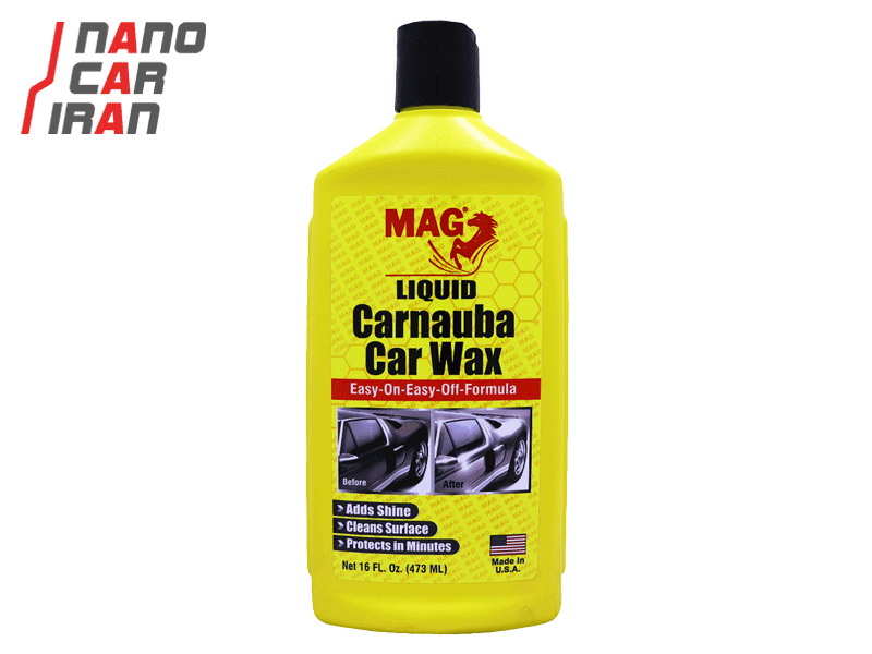 واکس مایع کارناوبا 473 میلی لیتری مگ مدل MAG Liquid Carnauba Car Wax