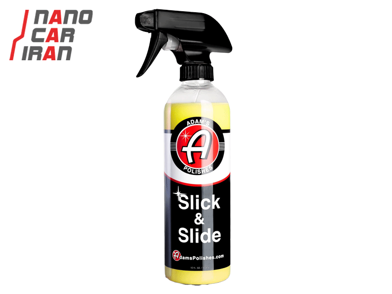 اسپری آبگریز و براق کننده بدنه ماشین 473 میلی لیتری آدامز مدل Adams Slick & Slide 473ml