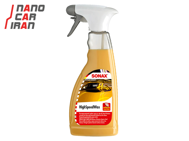 اسپری واکس پر سرعت 500 میلی لیتری سوناکس مدل Sonax High Speed Wax 500ml