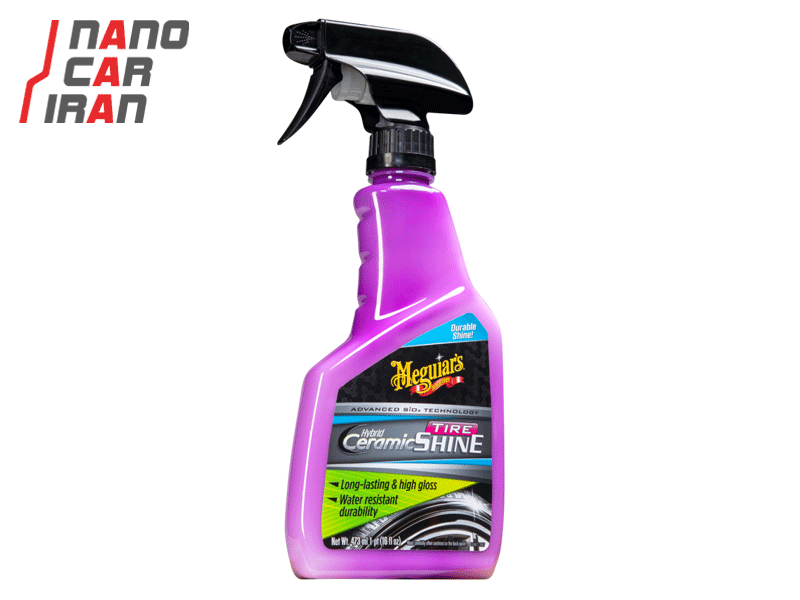 اسپری سرامیک تایر شاین 473 میلی لیتر Meguiar's Hybrid Ceramic Tire Shine