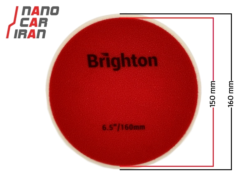 پد پولیش زبر روتاری برایتون 150 میلی متر (6 اینچ) Brighton 150mm (6 inch) Coarse Rotary Polishing Pad