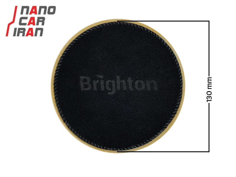 پد پولیش پوست بره یرایتون 125 میلی لیتری (5 اینچ) Brighton 125mm (5 inch) Lambskin Polishing Pad