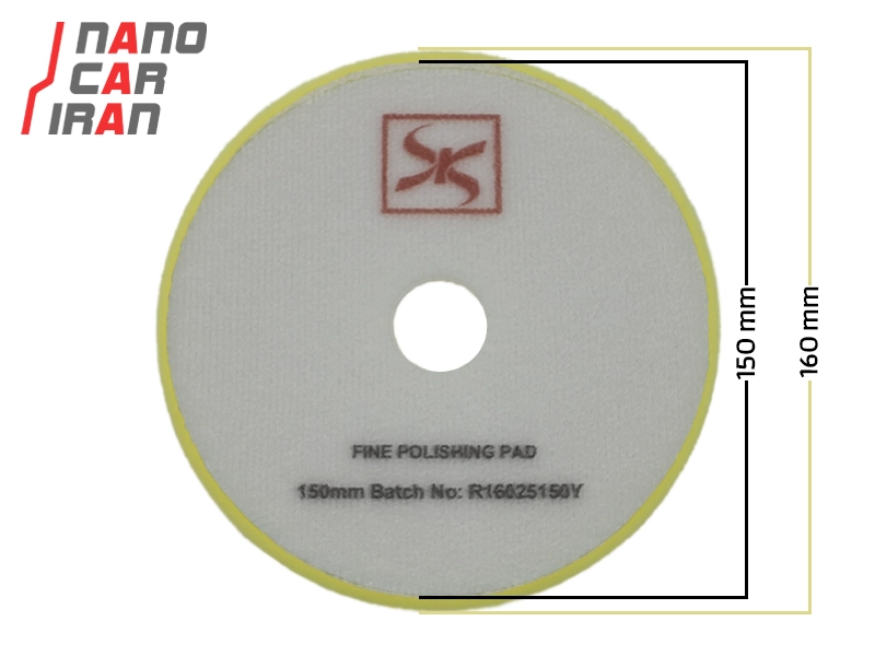 پد پولیش نرم روتاری اس آر اس 150 میلی متری (6 اینچ) SRS Soft Rotary Polishing Pad 150mm (6 inch)