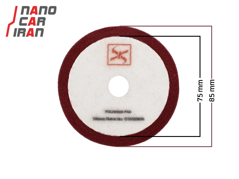 پد پولیش نیمه زبر اوربیتال اس آر اس 75 میلی متری (3 اینچ) SRS 75mm (3 Inch) Semi-Hard Duty Orbital Polishing Pad