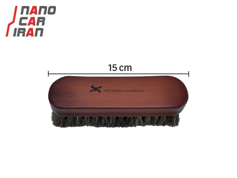 فرچه مخصوص چرم با موی طبیعی اس آر اس SRS Natural Hair Leather Brush